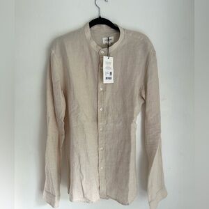 Cream Button-Up Shirt